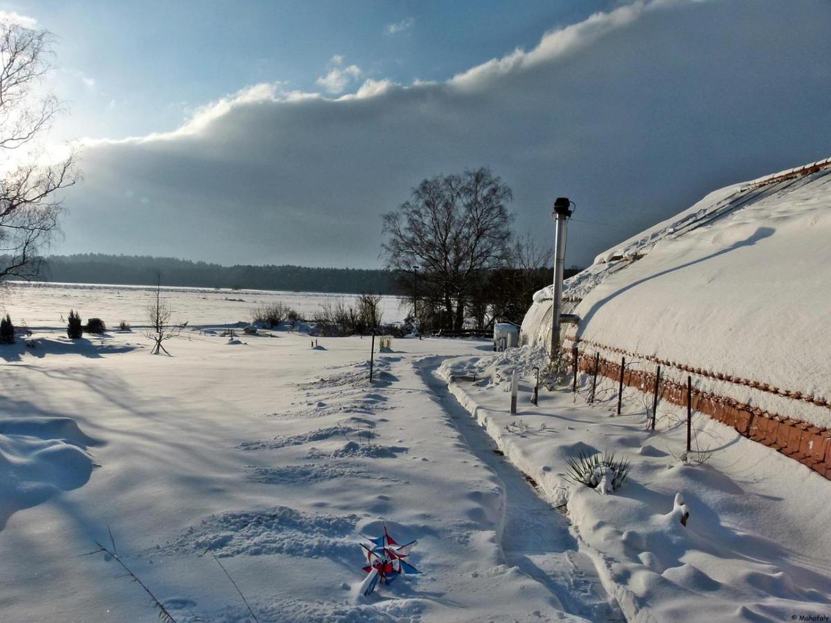 "Balmgarten" Im Naturpark Usedom, Bio Solarhaus Mit Grossem Garten المظهر الخارجي الصورة